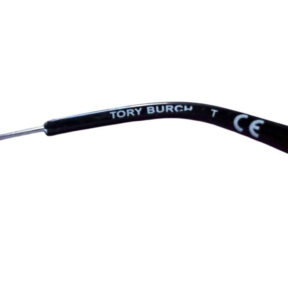 TORY BURCH Sunglasses TY 7094 Black Silver Cat Eye Squares Sunglasses 56[]18 135 - Picture 6 of 8